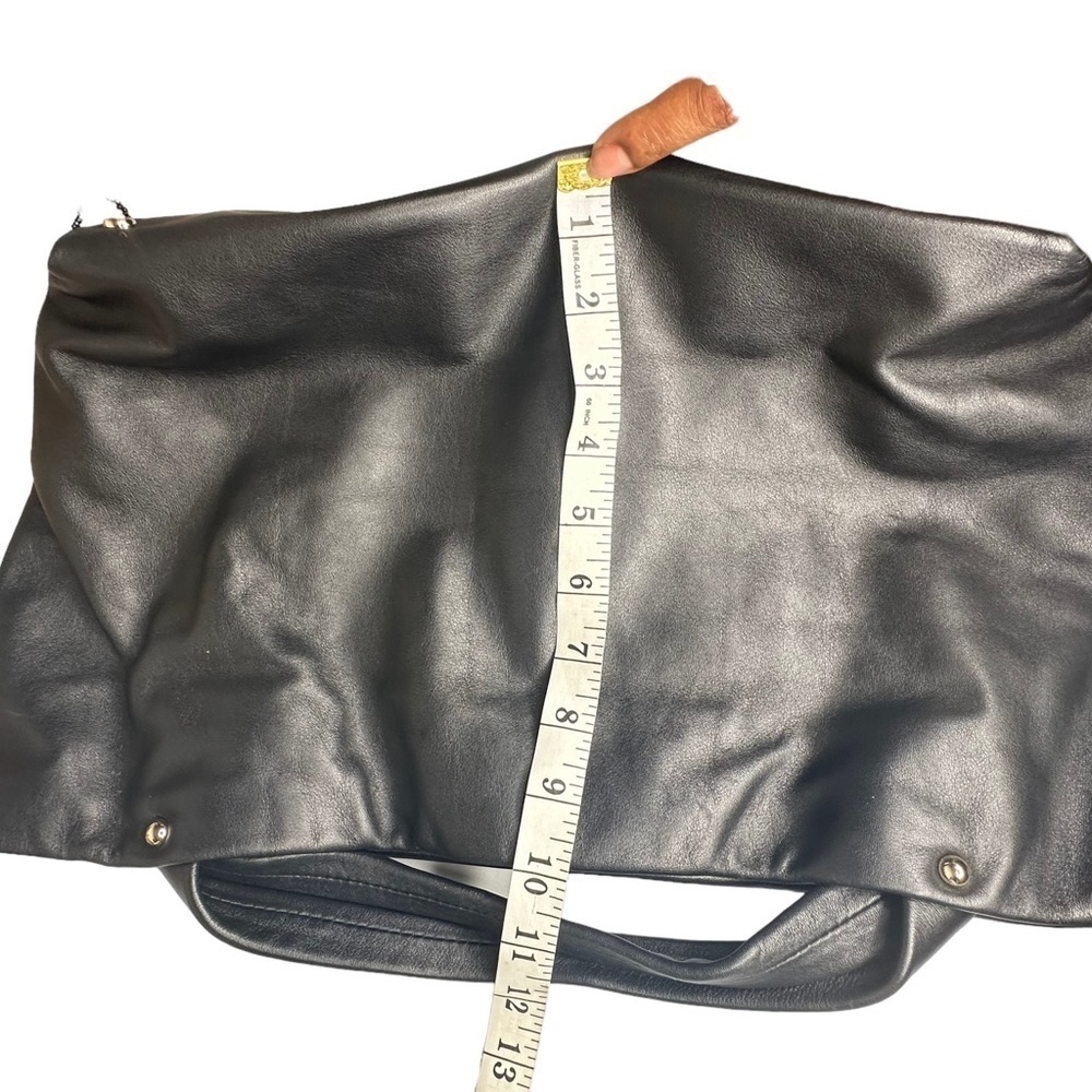 Kate Spade New York Top Handle black leather Bag Turn-Lock Closure at Top - Picture 15 of 16